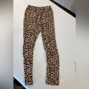Leopard Print Kids Leggings